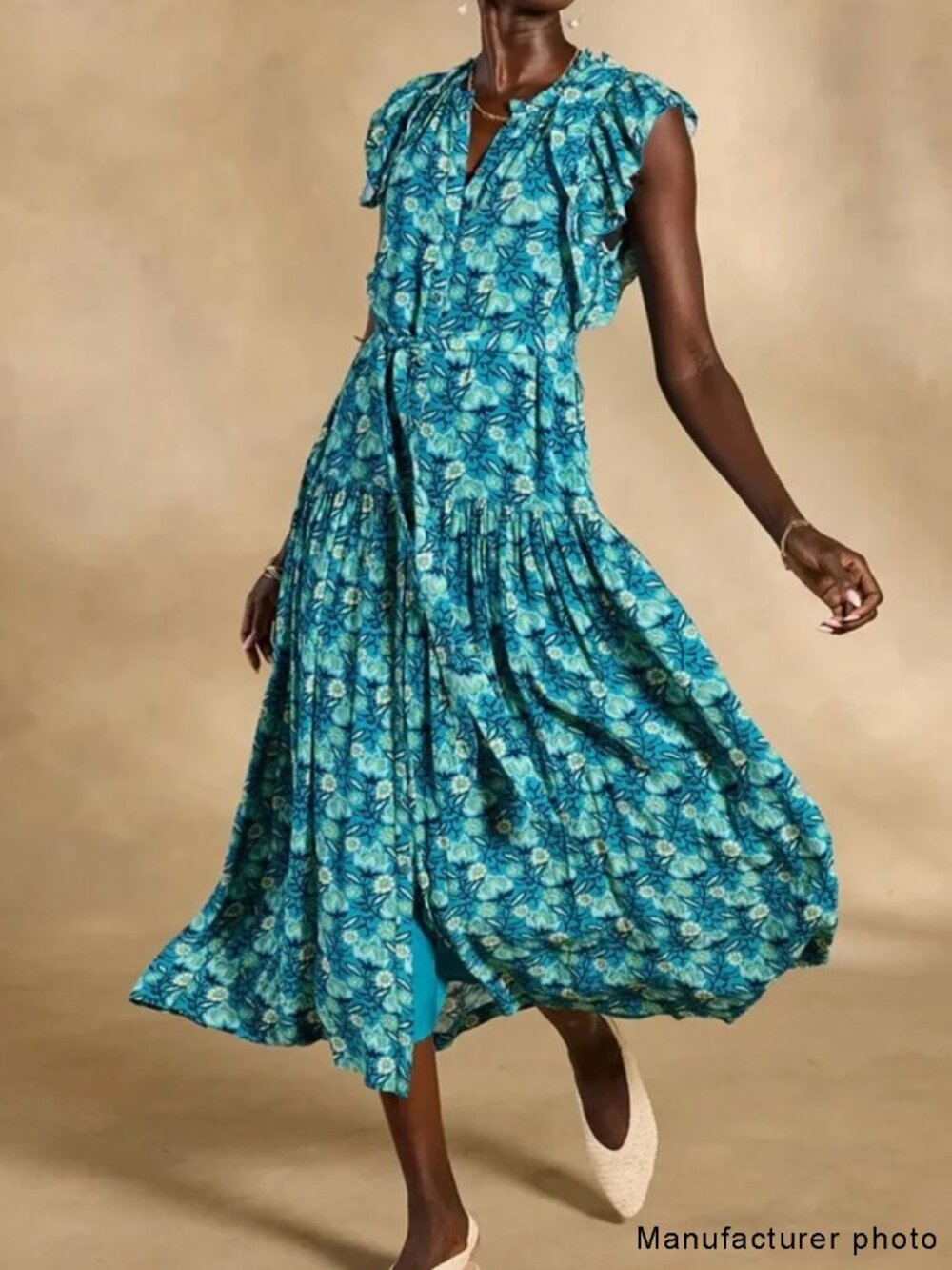 Sundance Tierra Midi Dress Medium - Picture 9 of 9